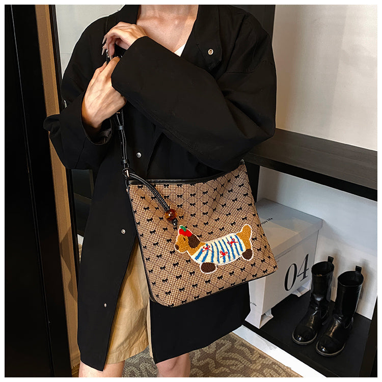 【小物】大容量ショルダーバッグG24056