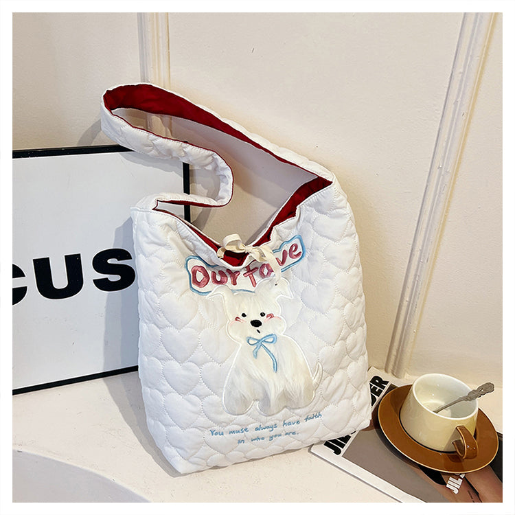 【小物】大人可愛い大容量ショルダーバッグG24057