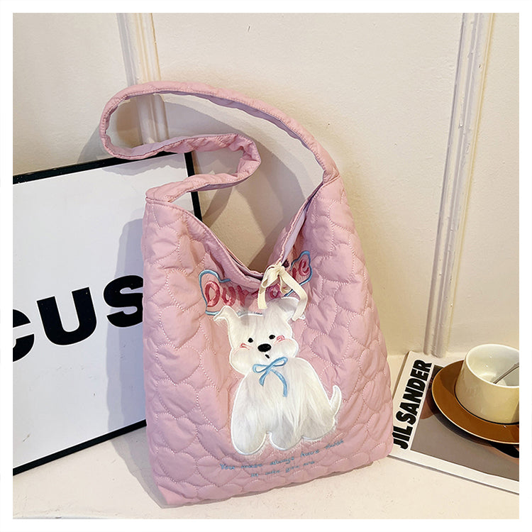 【小物】大人可愛い大容量ショルダーバッグG24057