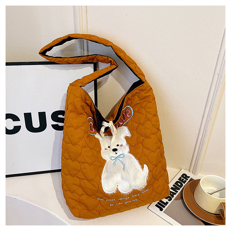 【小物】大人可愛い大容量ショルダーバッグG24057