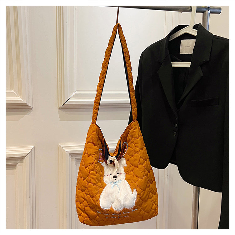 【小物】大人可愛い大容量ショルダーバッグG24057