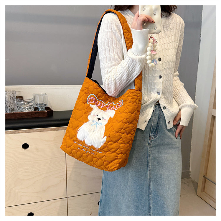 【小物】大人可愛い大容量ショルダーバッグG24057