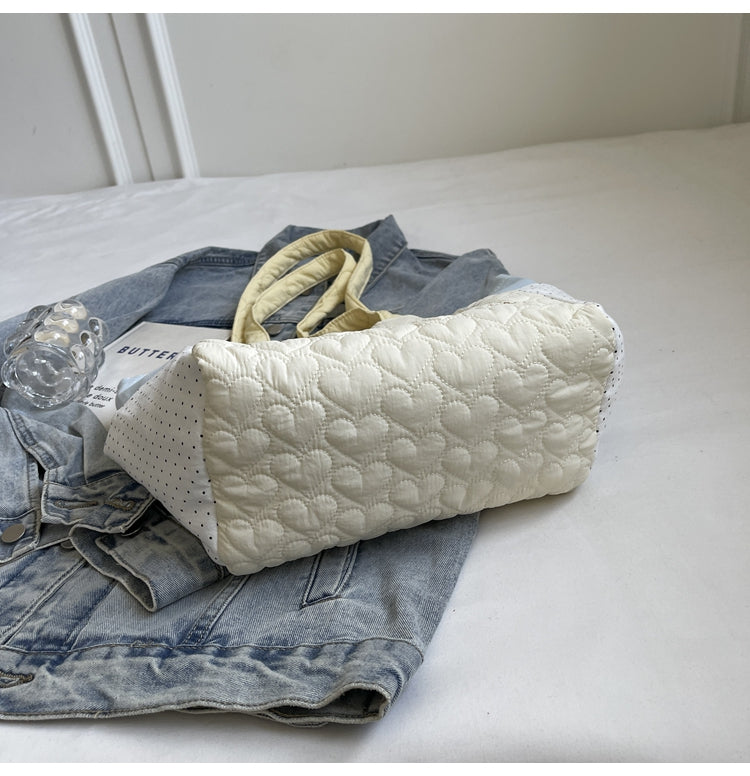 【小物】大人可愛い大容量ショルダーバッグG24061