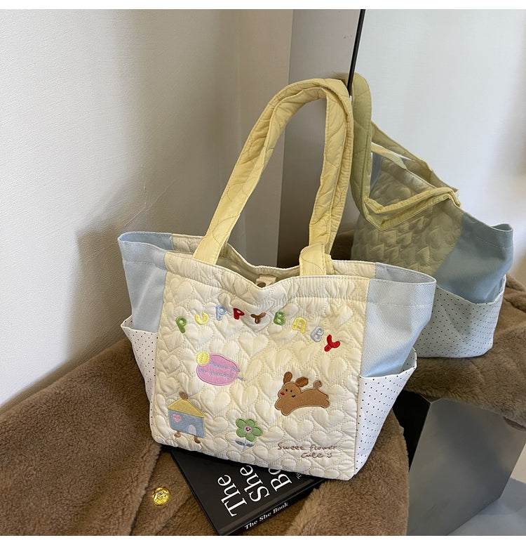 【小物】大人可愛い大容量ショルダーバッグG24061