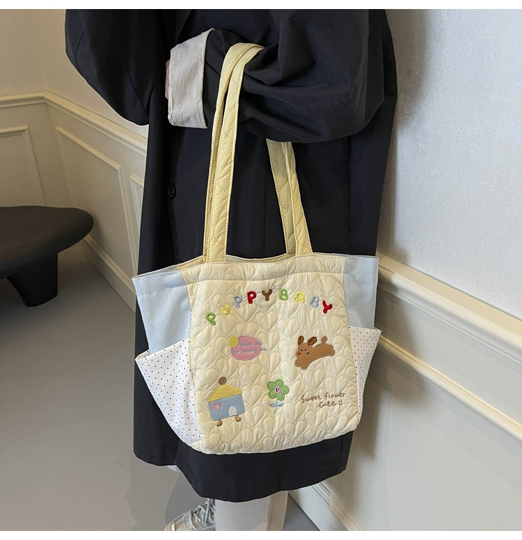 【小物】大人可愛い大容量ショルダーバッグG24061