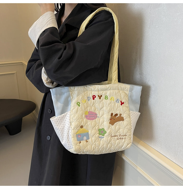 【小物】大人可愛い大容量ショルダーバッグG24061