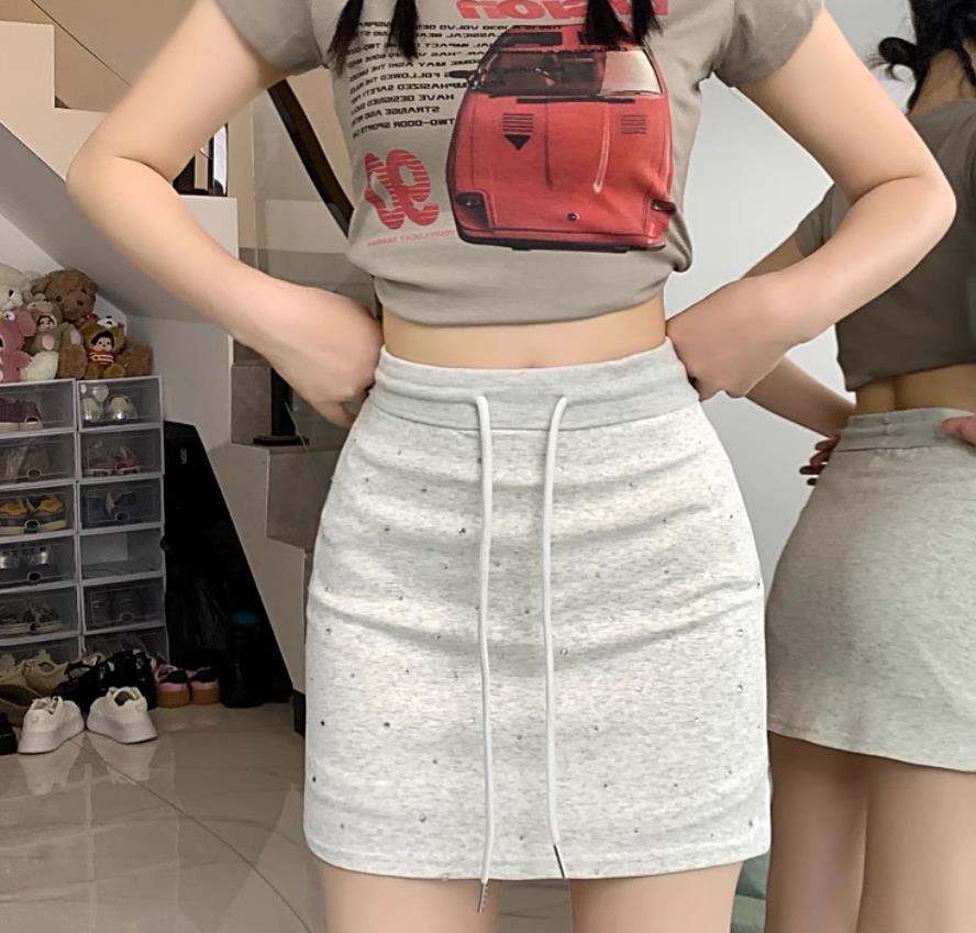 【bottoms】キラキラタイトスカートF8297