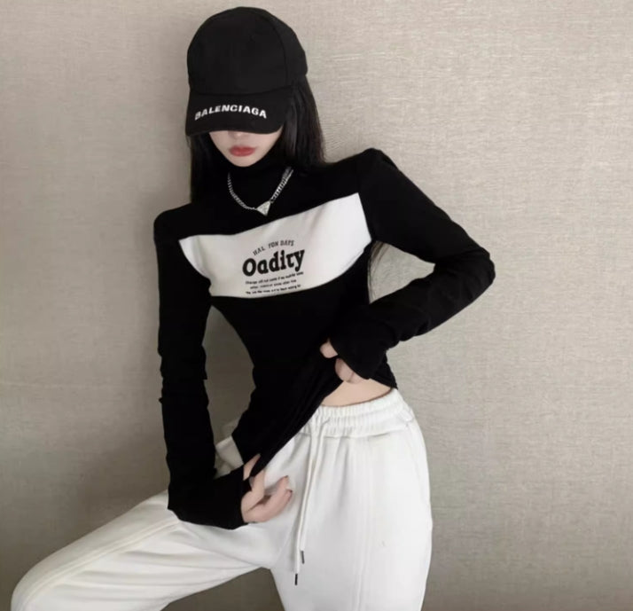 【tops】秋冬長袖TシャツG24103