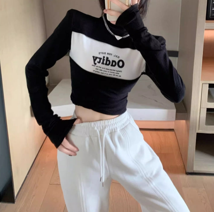 【tops】秋冬長袖TシャツG24103