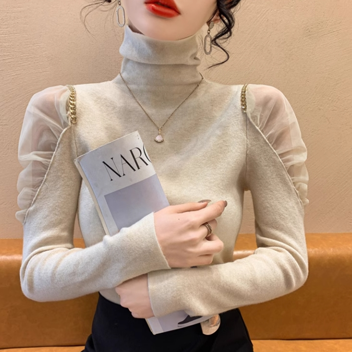 【tops】ハイネックニットセーターG24109