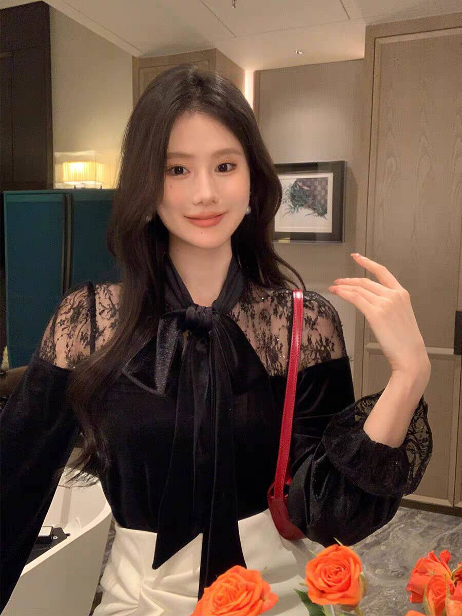 【tops】長袖春秋ブラウスG24148