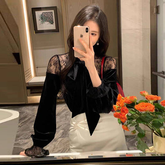 【tops】長袖春秋ブラウスG24148