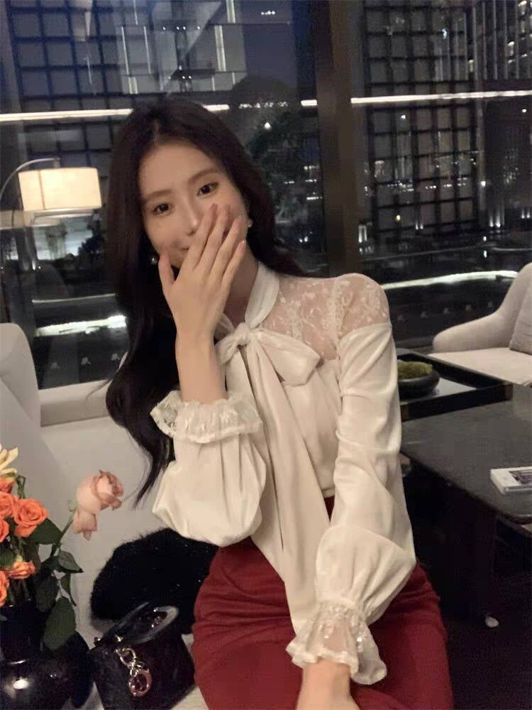 【tops】長袖春秋ブラウスG24148