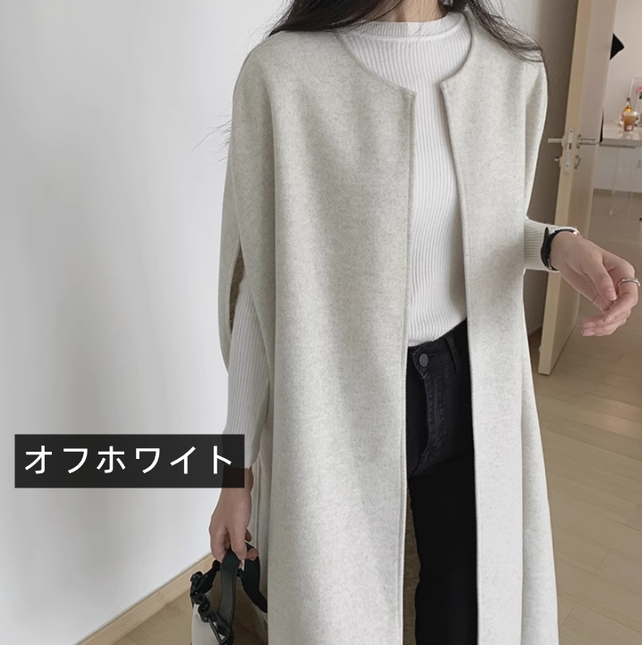 【outer】秋冬無地ラシャ生地コートG24179