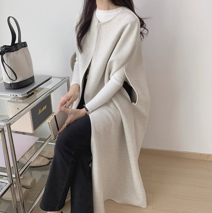 【outer】秋冬無地ラシャ生地コートG24179