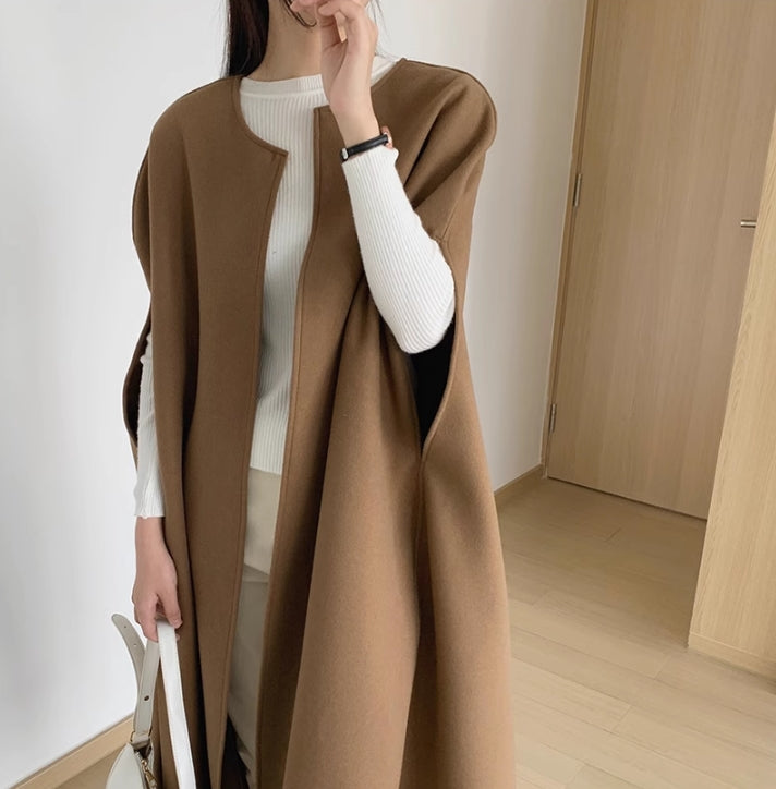 【outer】秋冬無地ラシャ生地コートG24179