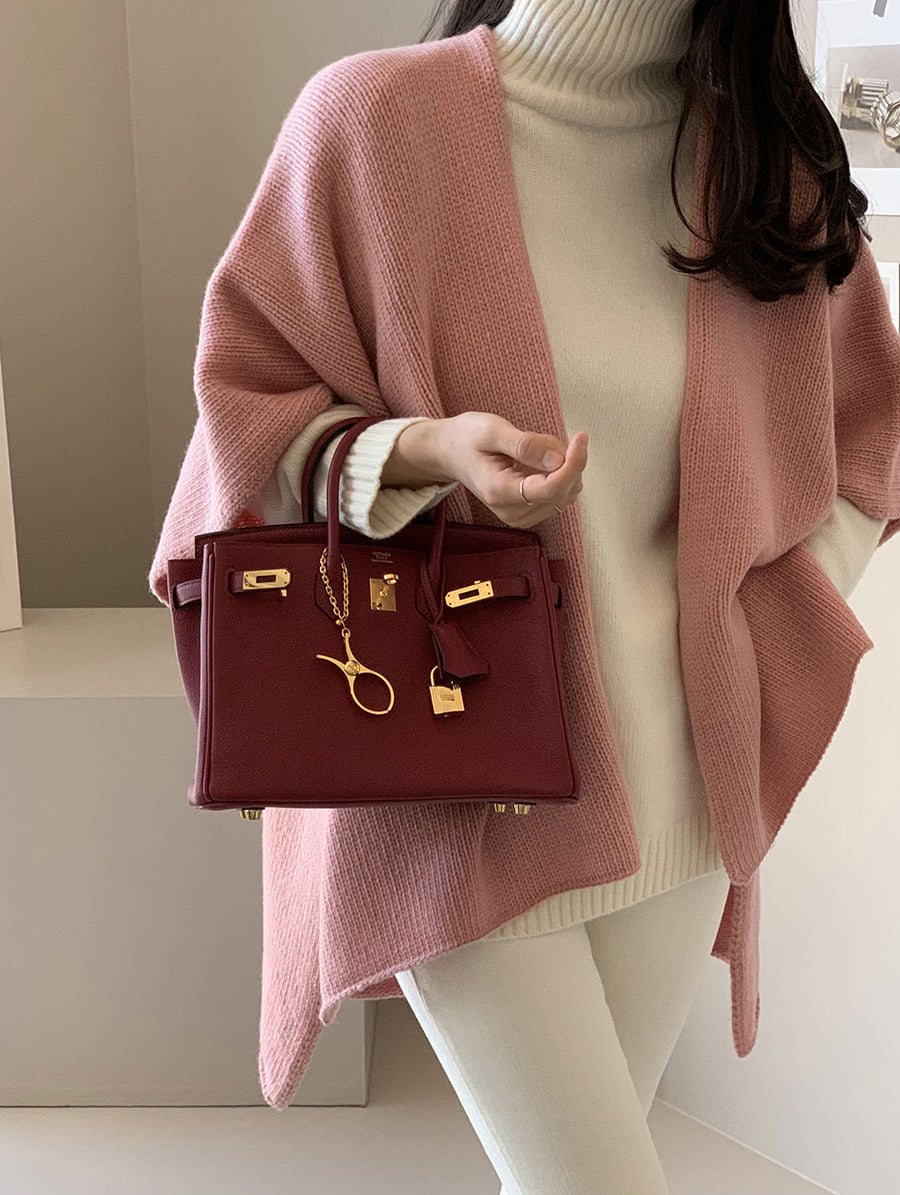 【outer】VネックニットコートG24182