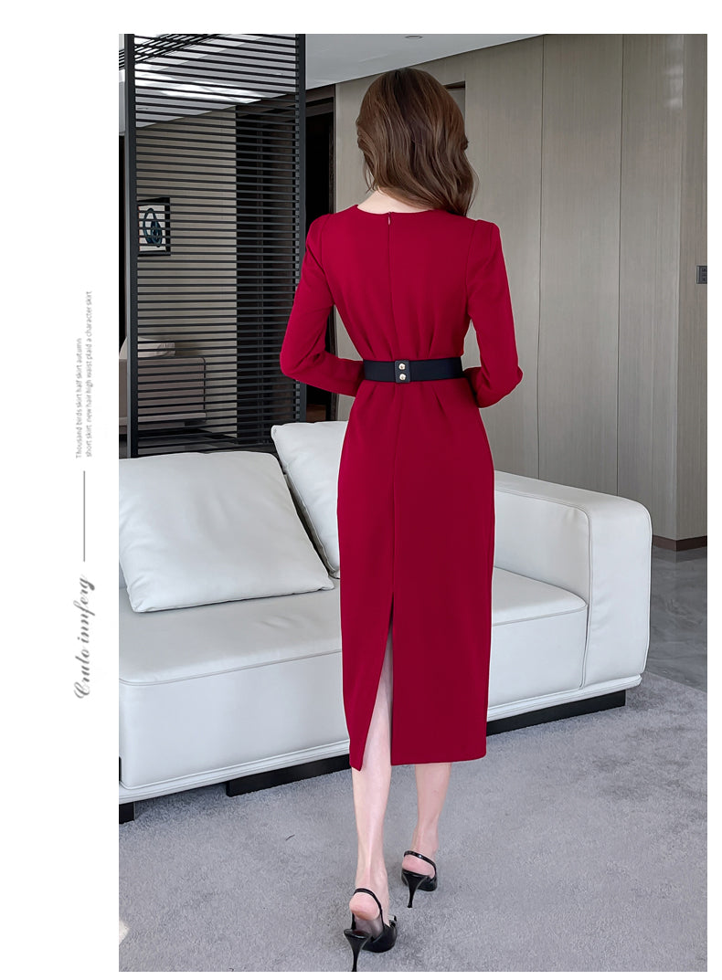 【dress】秋冬フェミニンワンピースG24211