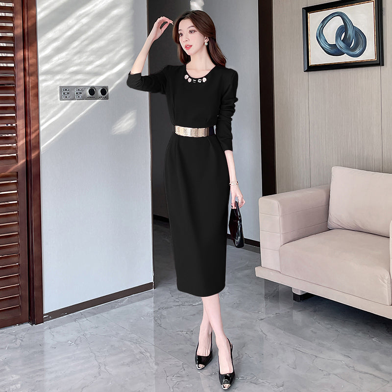 【dress】秋冬フェミニンワンピースG24211