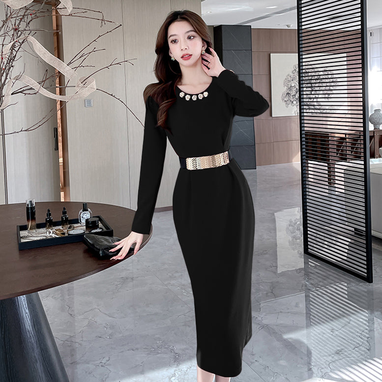 【dress】秋冬フェミニンワンピースG24211