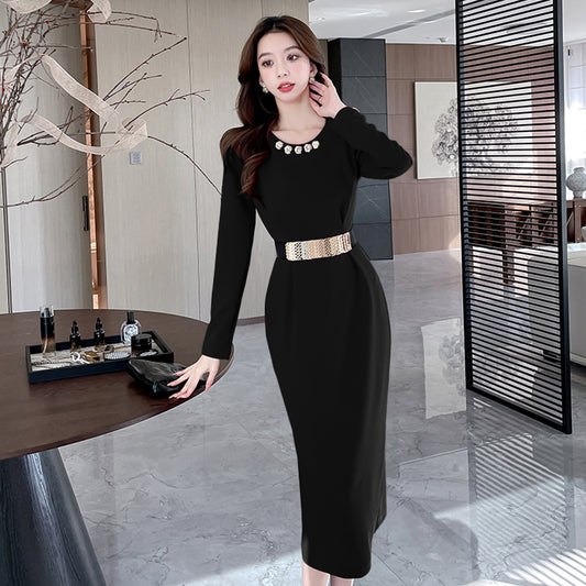 【dress】秋冬フェミニンワンピースG24211