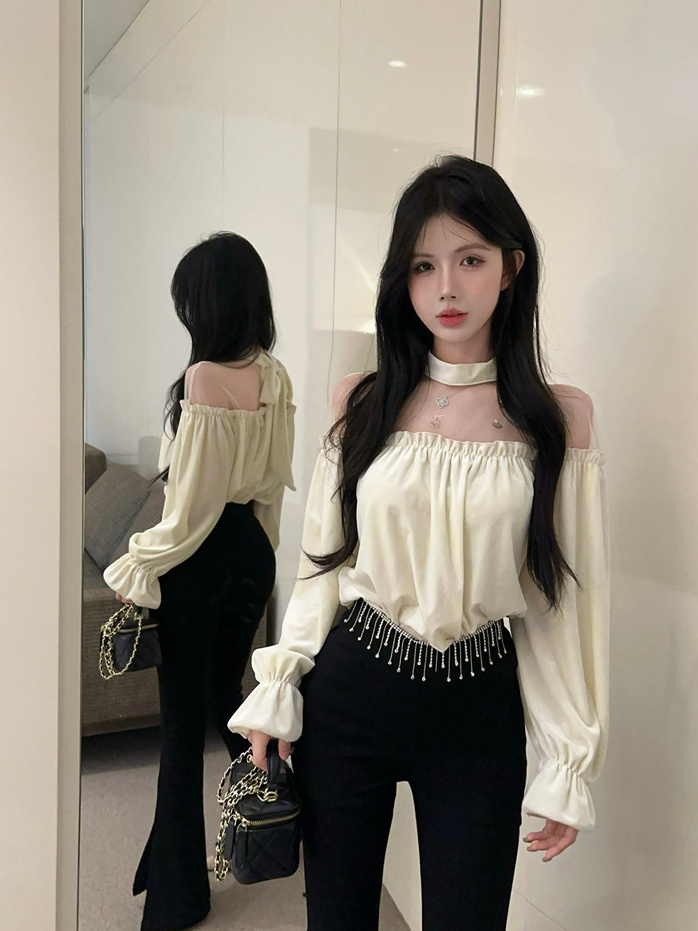 【tops】秋冬メッシュTシャツG24218
