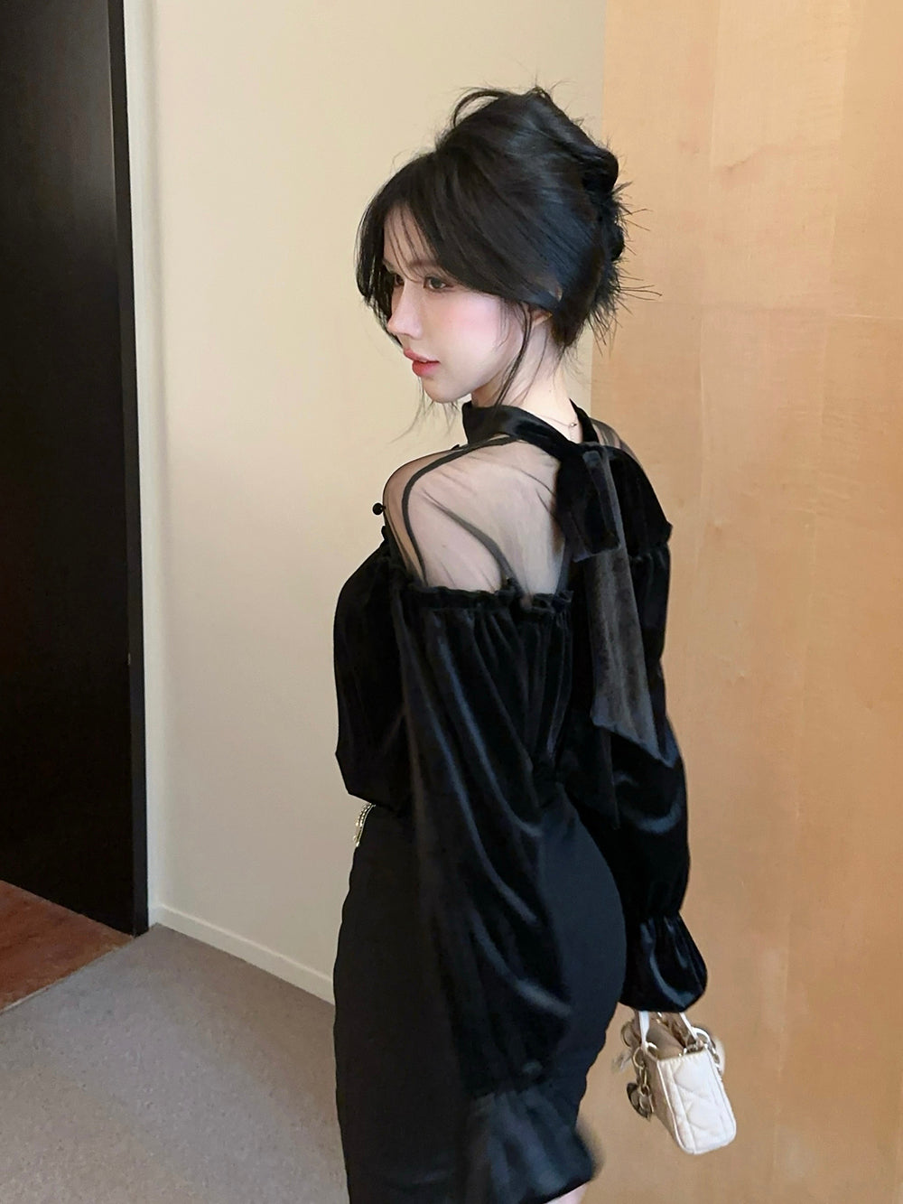 【tops】秋冬メッシュTシャツG24218