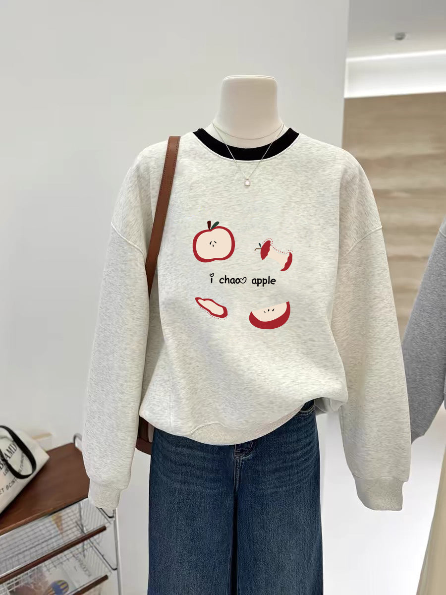 【tops】デザイン長袖パーカーG24245