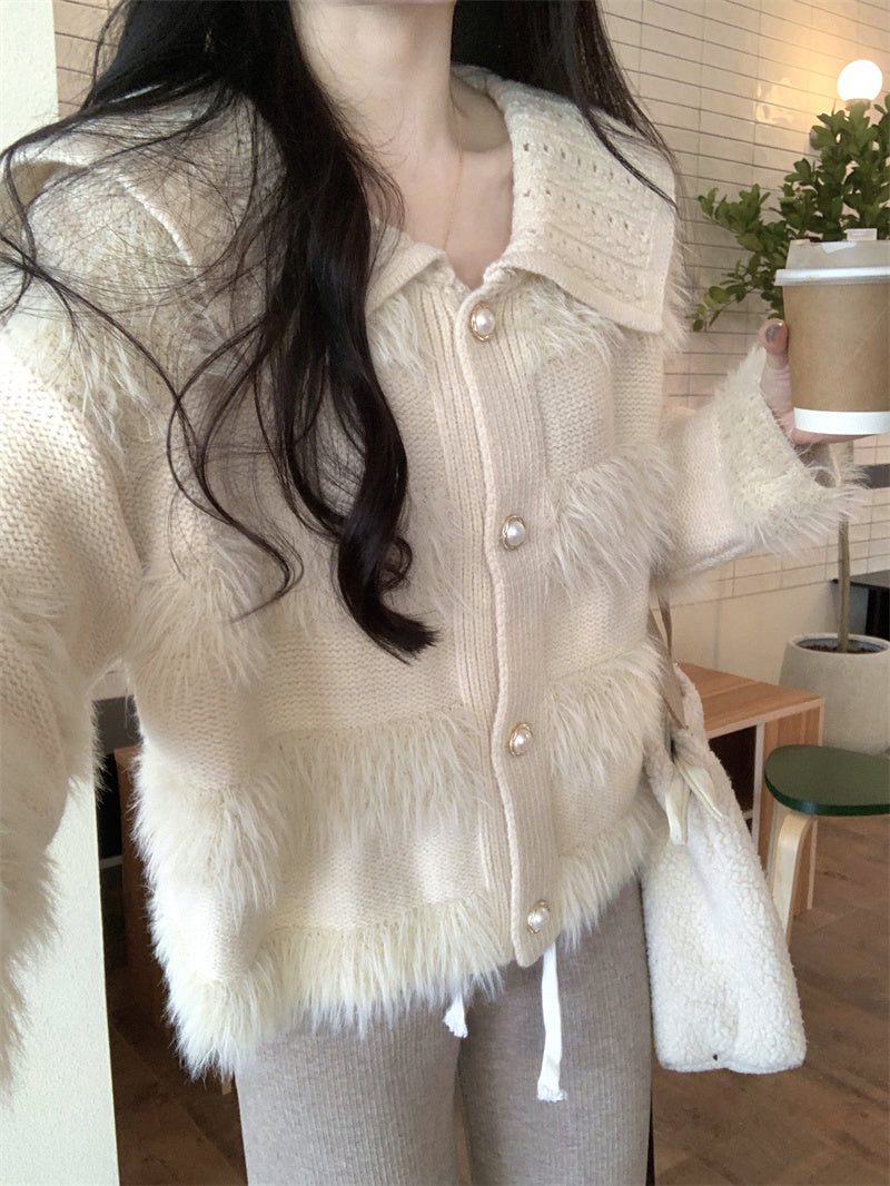 【outer】秋冬ニットカーディガンG24337