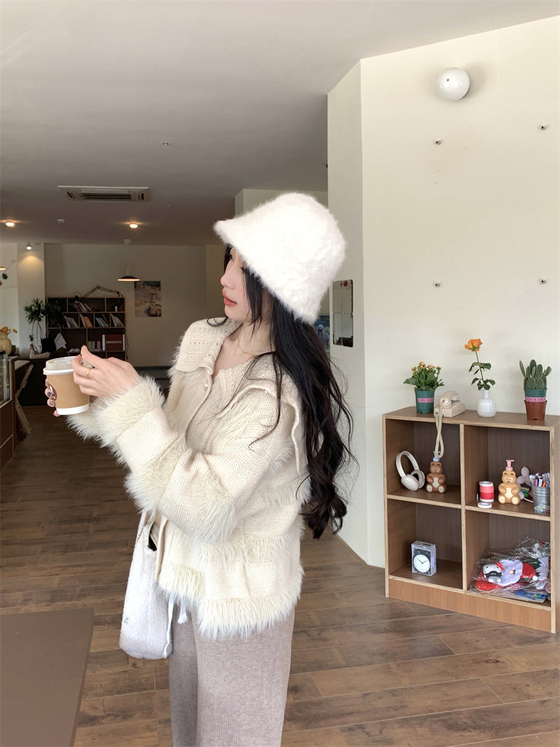 【outer】秋冬ニットカーディガンG24337