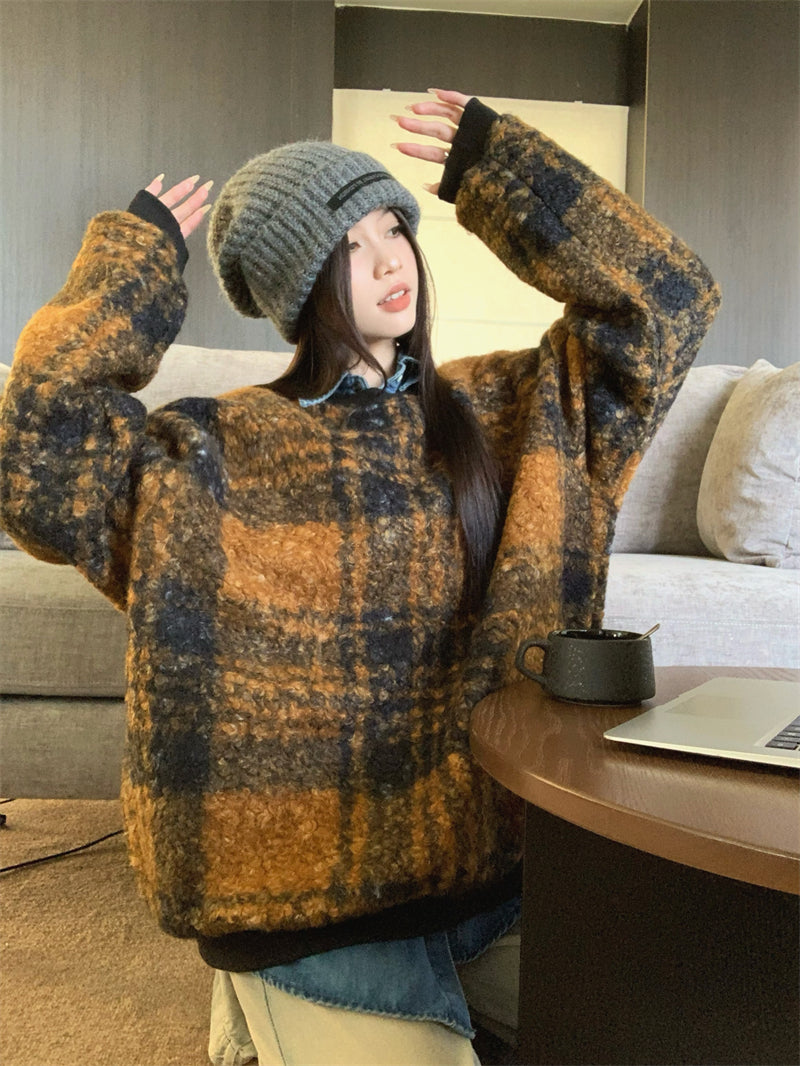 【tops】ラムズウール厚手パーカーG24359