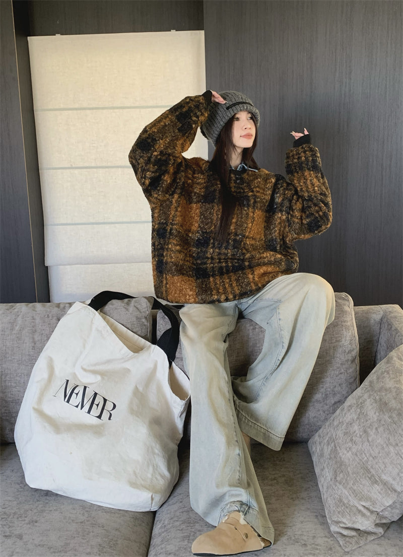 【tops】ラムズウール厚手パーカーG24359