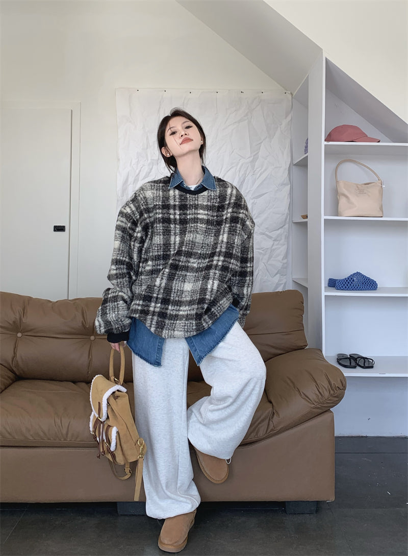 【tops】ラムズウール厚手パーカーG24359