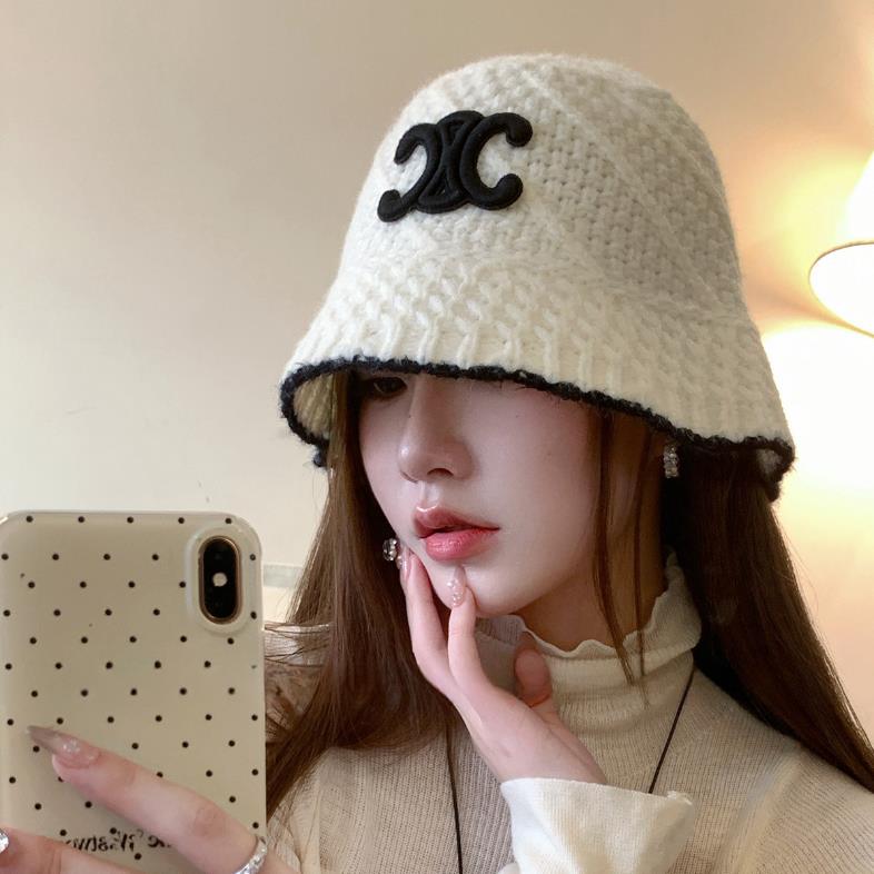 【小物】2色秋冬ニットサファリハットF8395