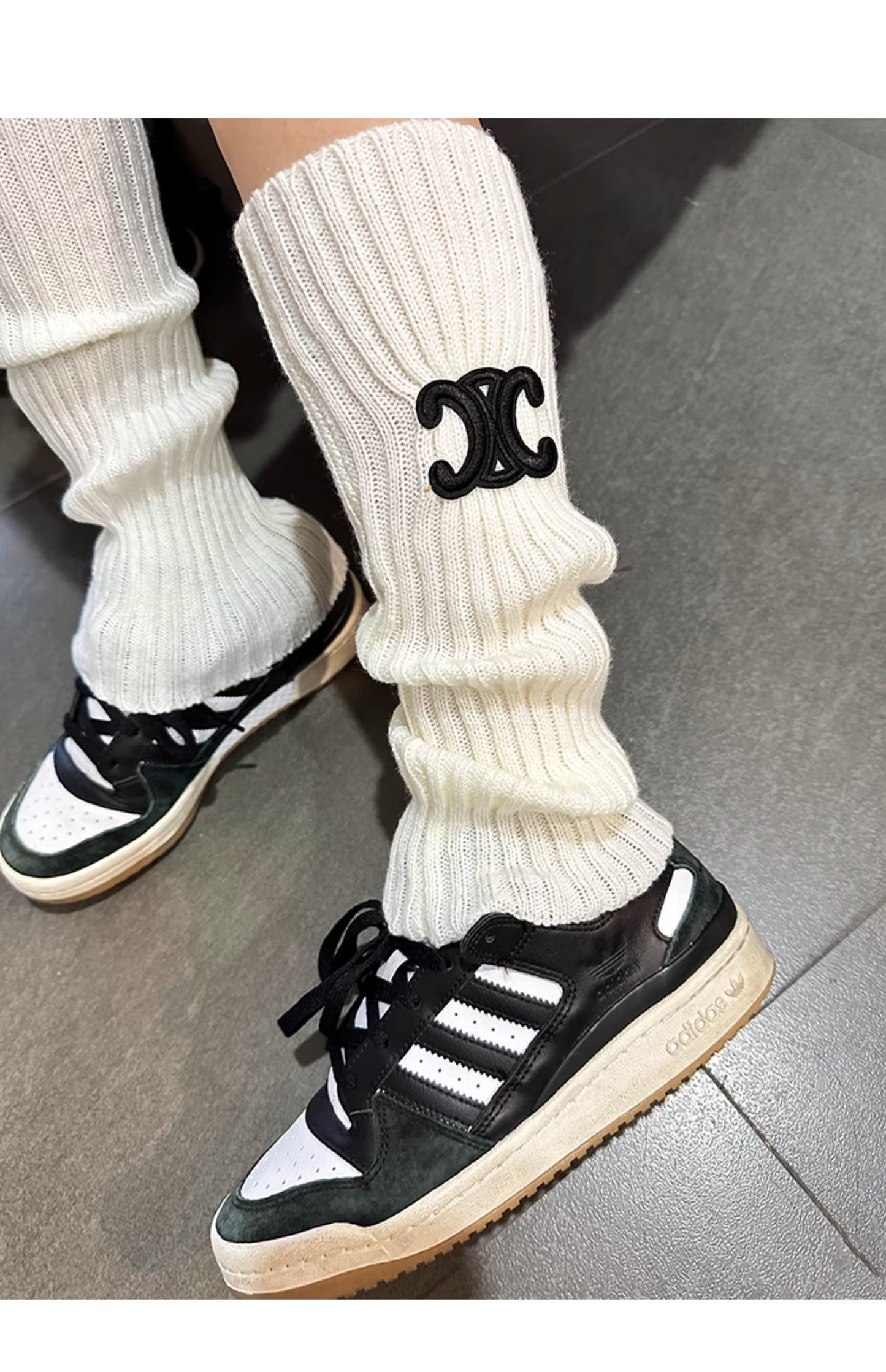 【ホーム・生活】秋冬42cmニット靴下G24388