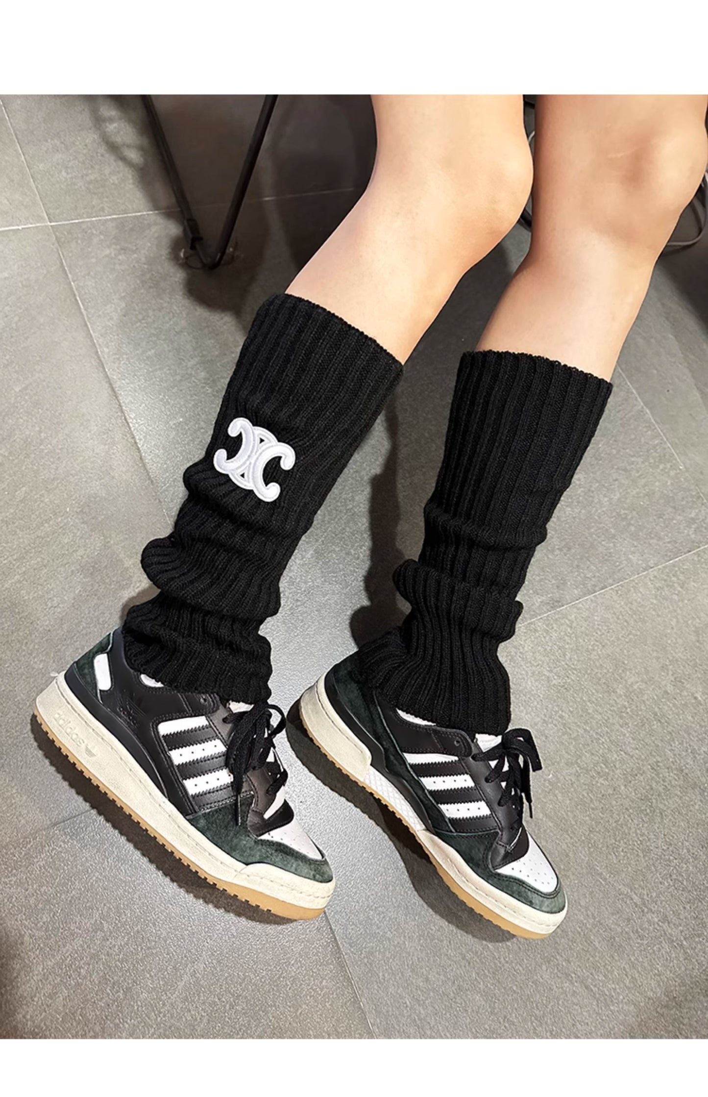 【ホーム・生活】秋冬42cmニット靴下G24388