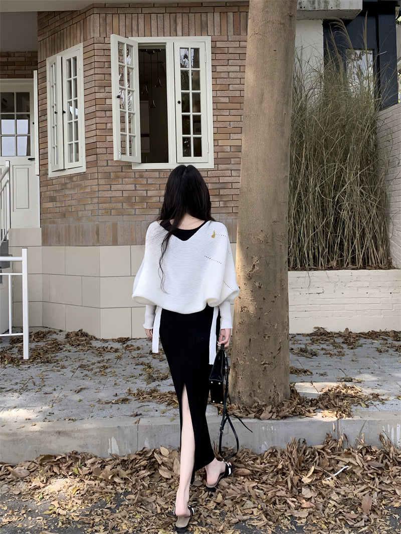 【dress】ダイヤモンドニットキャミワンピースG24417