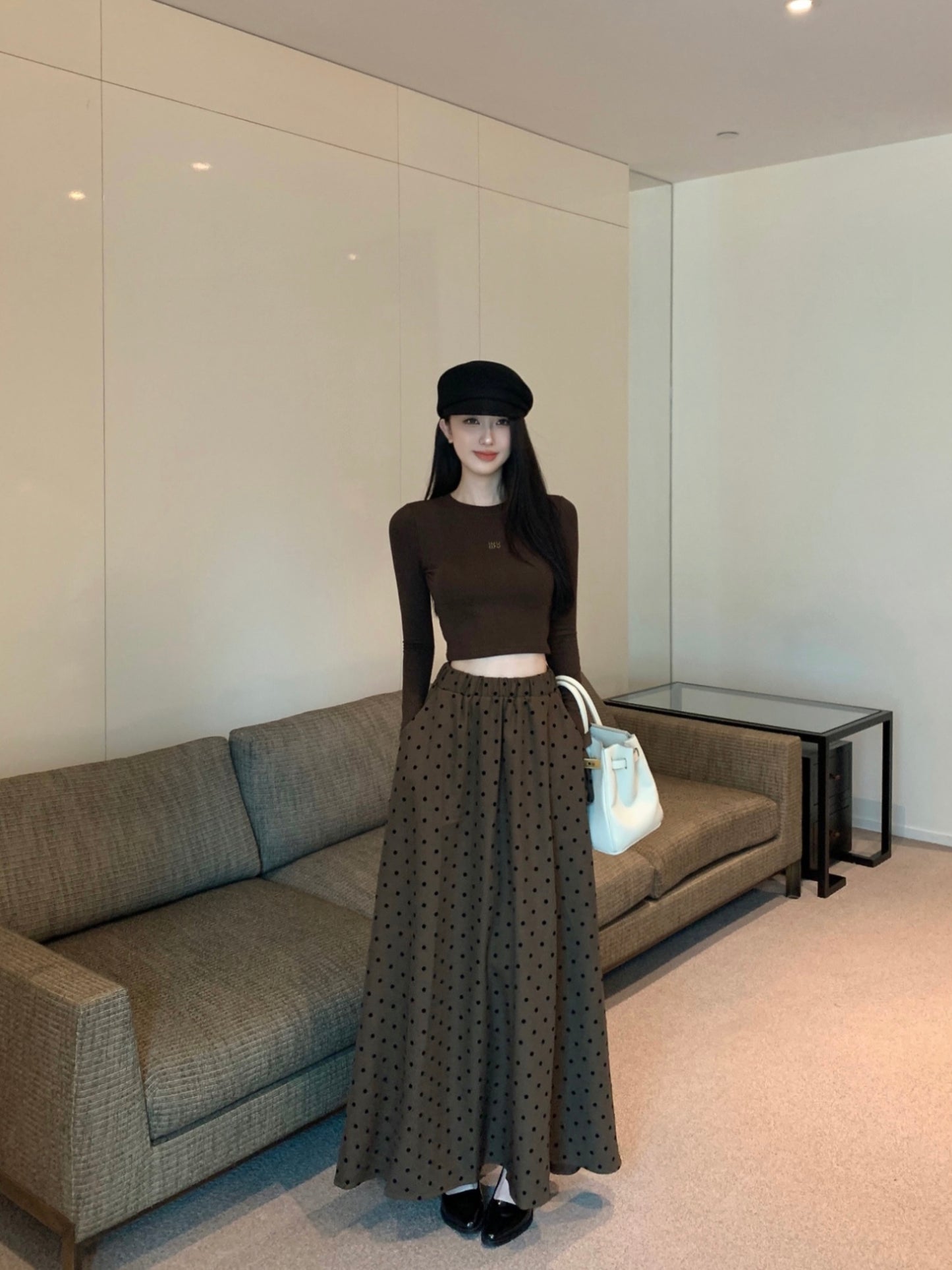 【bottoms】フランス風スカートG24429