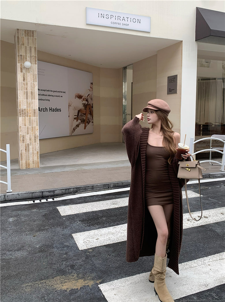 【outer】ゆったりニットカーディガンG24452