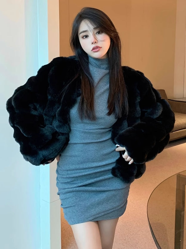 【outer】秋冬厚手アウターコートG24459