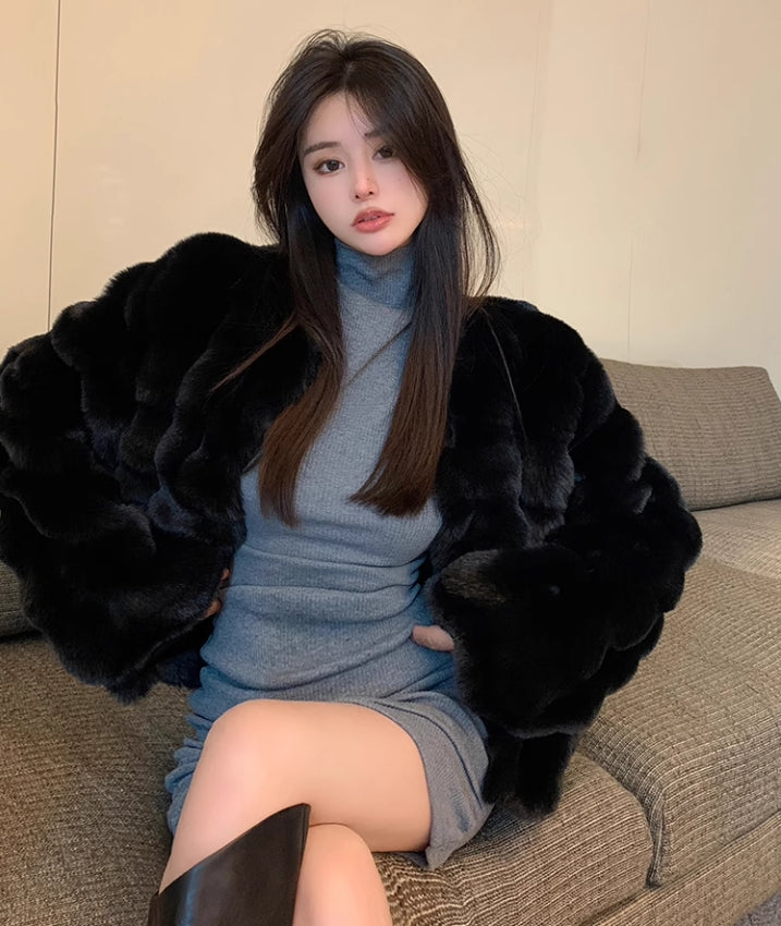 【outer】秋冬厚手アウターコートG24459