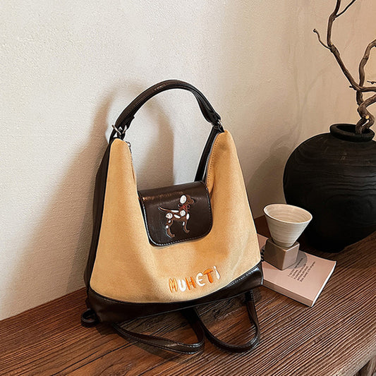 【小物】3色大容量ショルダーバッグG24464