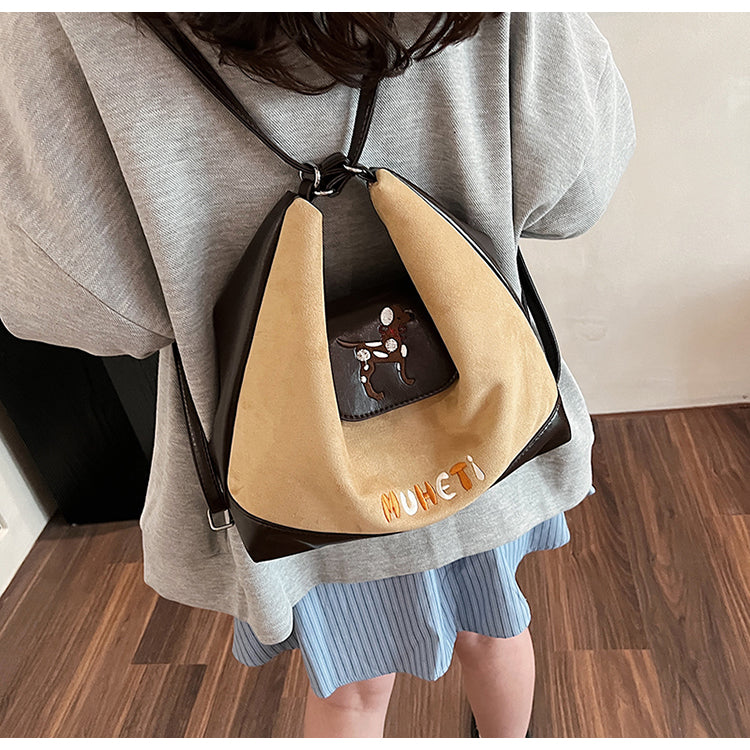 【小物】3色大容量ショルダーバッグG24464