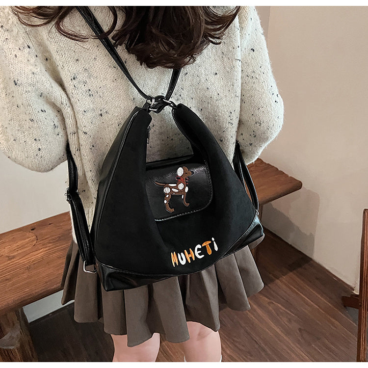 【小物】3色大容量ショルダーバッグG24464