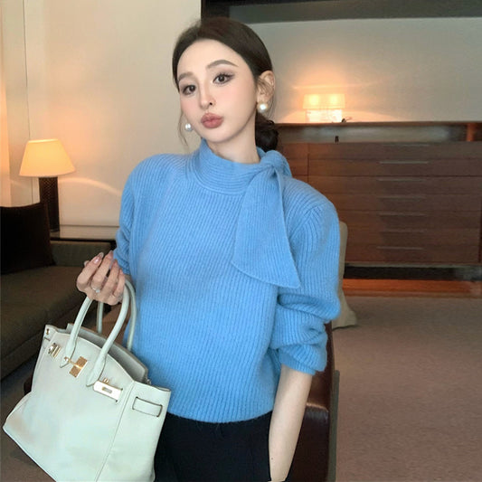 【tops】秋冬ゆったりニットセーターG24466