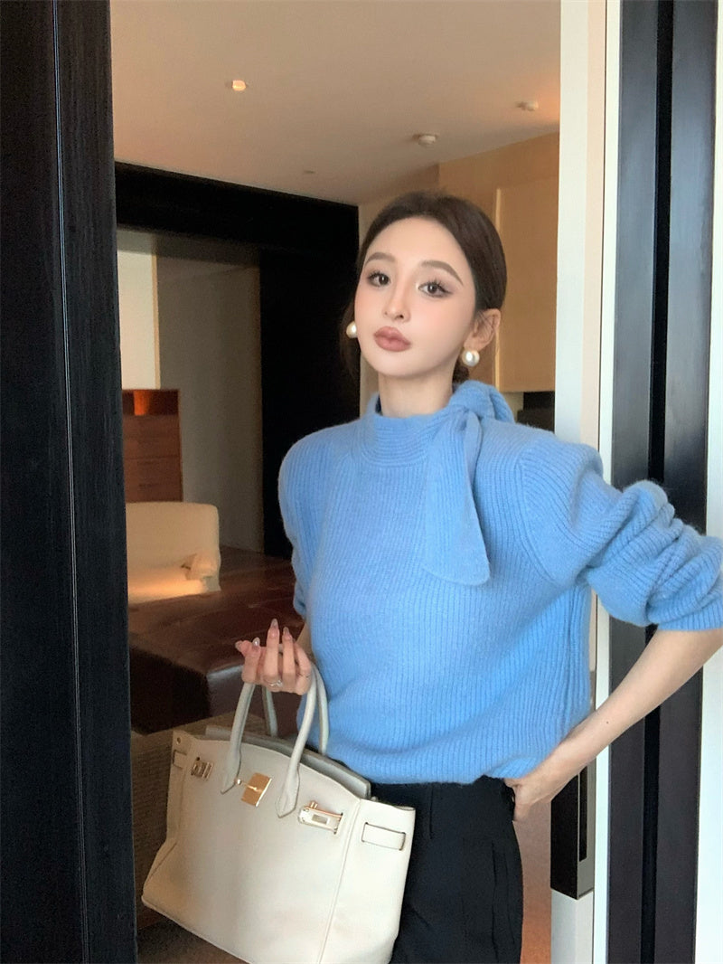 【tops】秋冬ゆったりニットセーターG24466