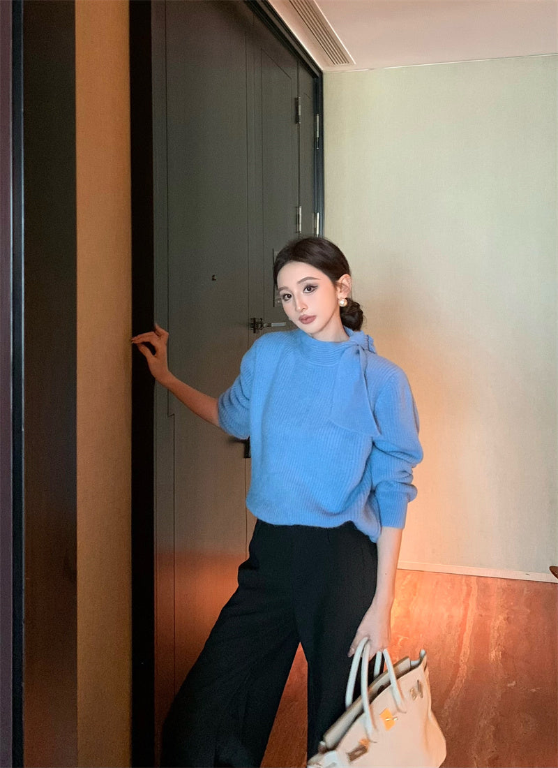 【tops】秋冬ゆったりニットセーターG24466