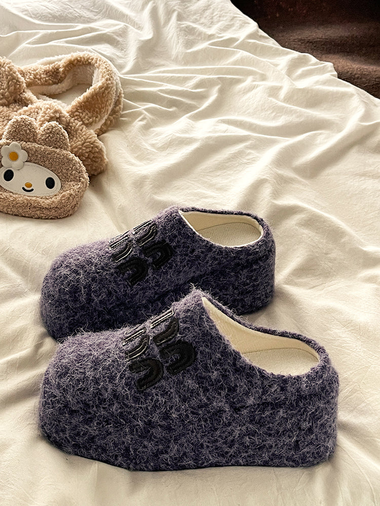 【shoes】4色厚底スリッパG24474