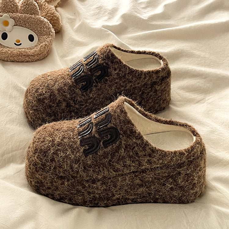 【shoes】4色厚底スリッパG24474