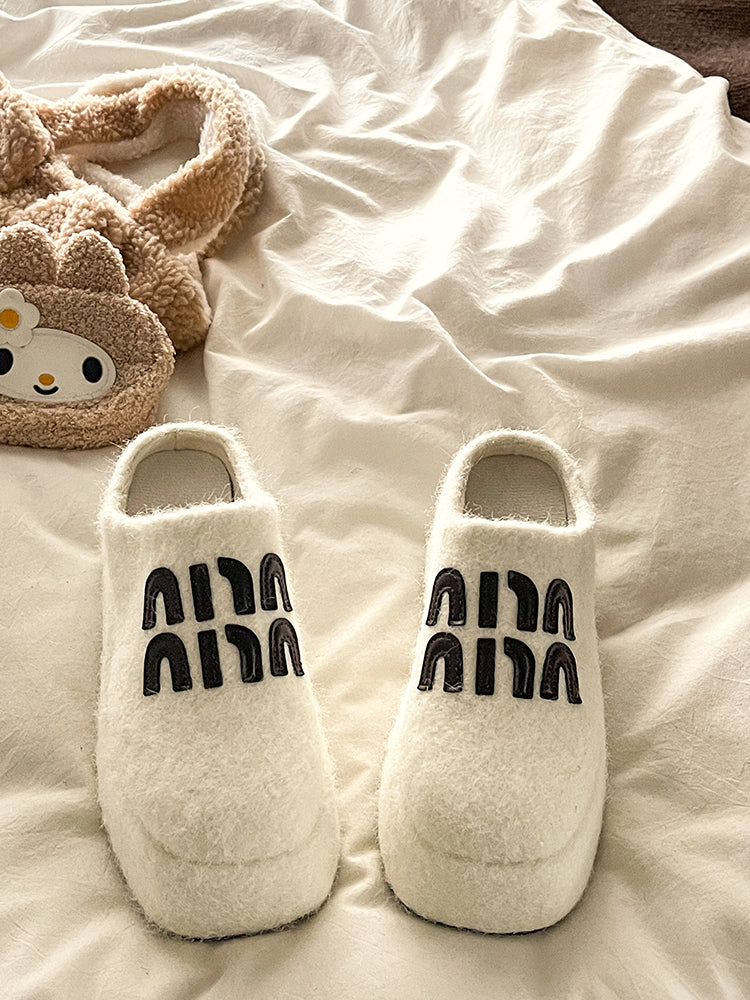 【shoes】4色厚底スリッパG24474